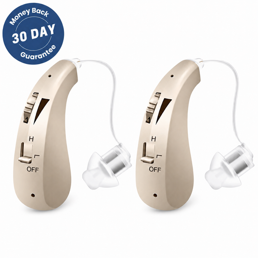 Invisible Hearing Aids | Behind The Ear, Rechargeable
